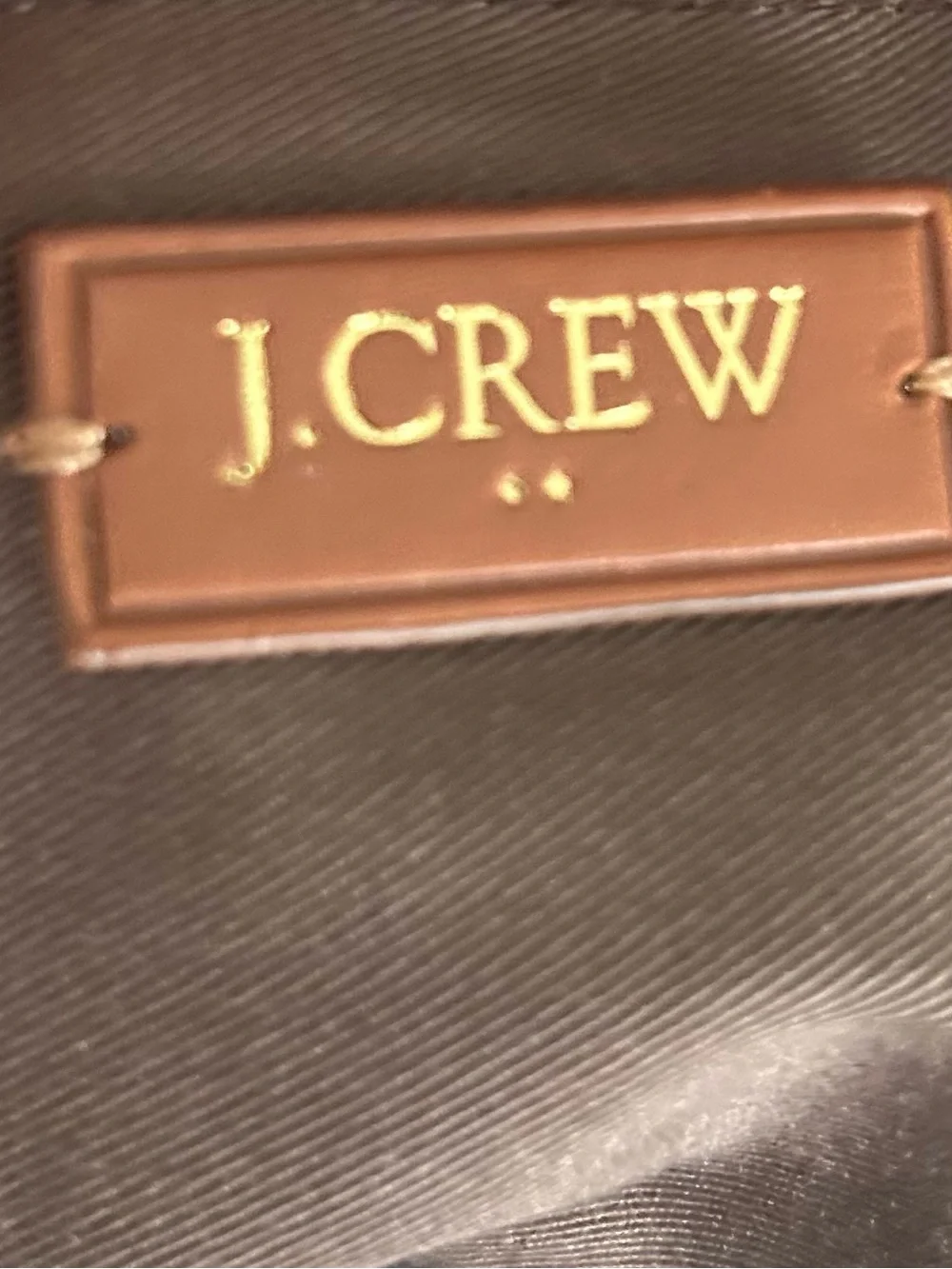 J.Crew Black Leather Turnlock Clutch Bag Convertible Shoulder Purse